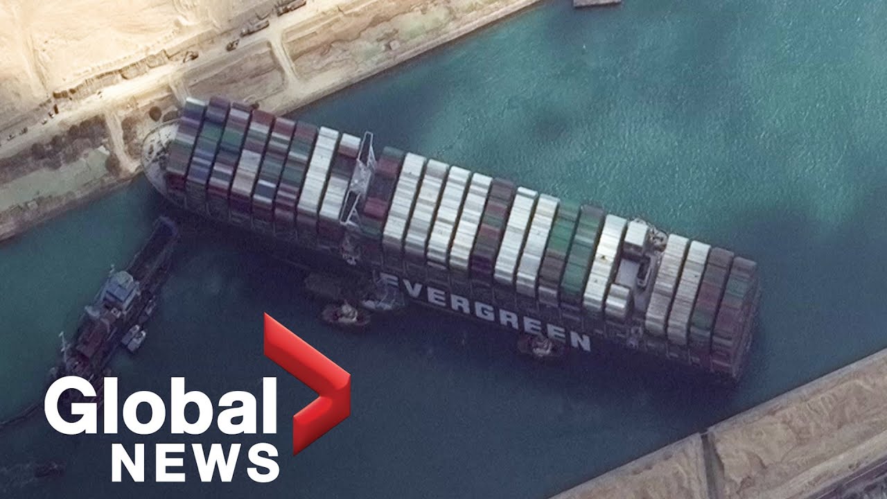 Suez Canal: Massive cargo ship continues to cause major disruptions as salvage efforts continue