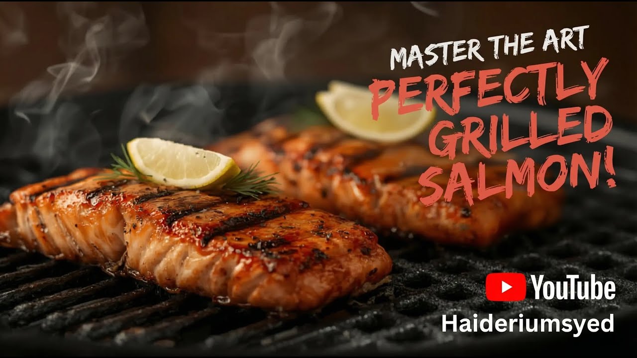 Grilled and tried the Salmon fish for the First time