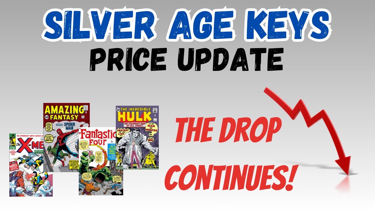 Silver Age Comics Price Update...Why are prices still dropping???