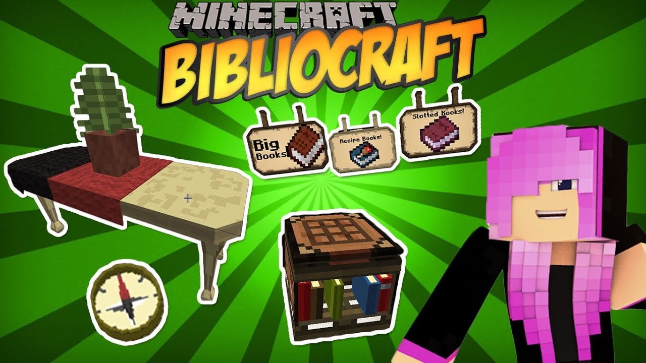MINECRAFT: BIBLIOCRAFT TUTORIAL MINECRAFT MOD #26