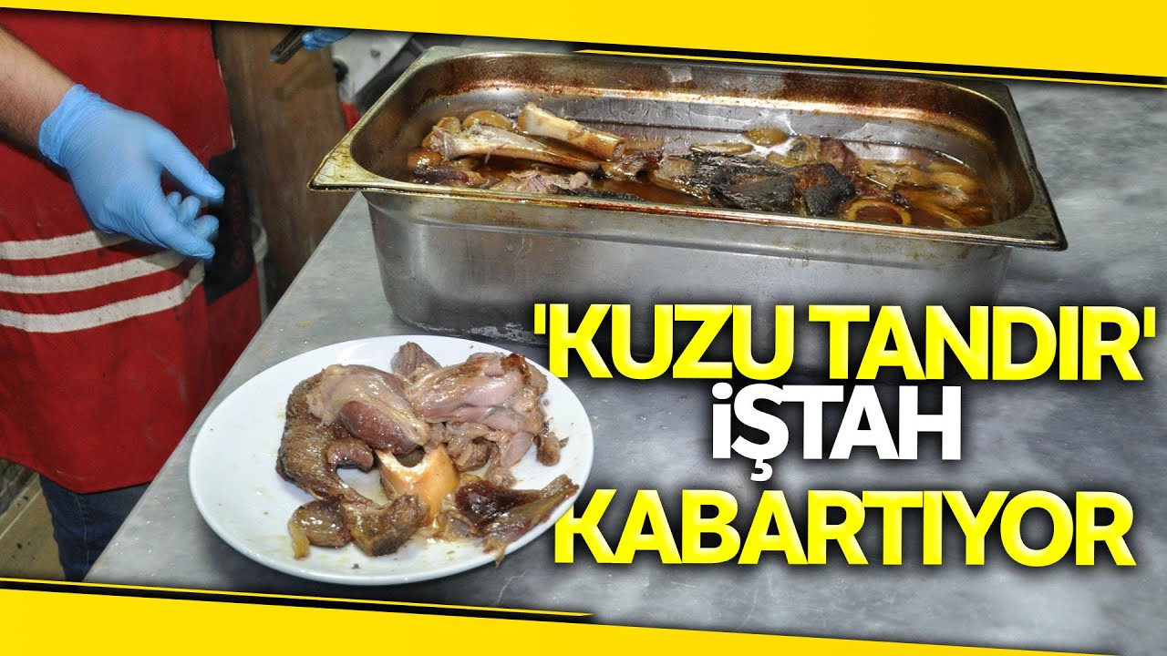 Simav'ın Meşhur Lezzeti 'Kuzu Tandır' İştah Kabartıyor