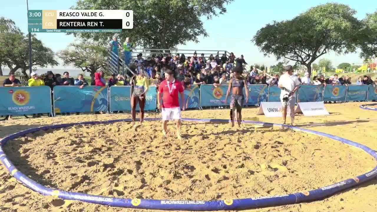 Semi Final &bull; Women's BW +70Kg &bull; Genesis Rosangela REASCO VALDEZ (ECU) vs. Tatiana RENTERIA RENTERIA