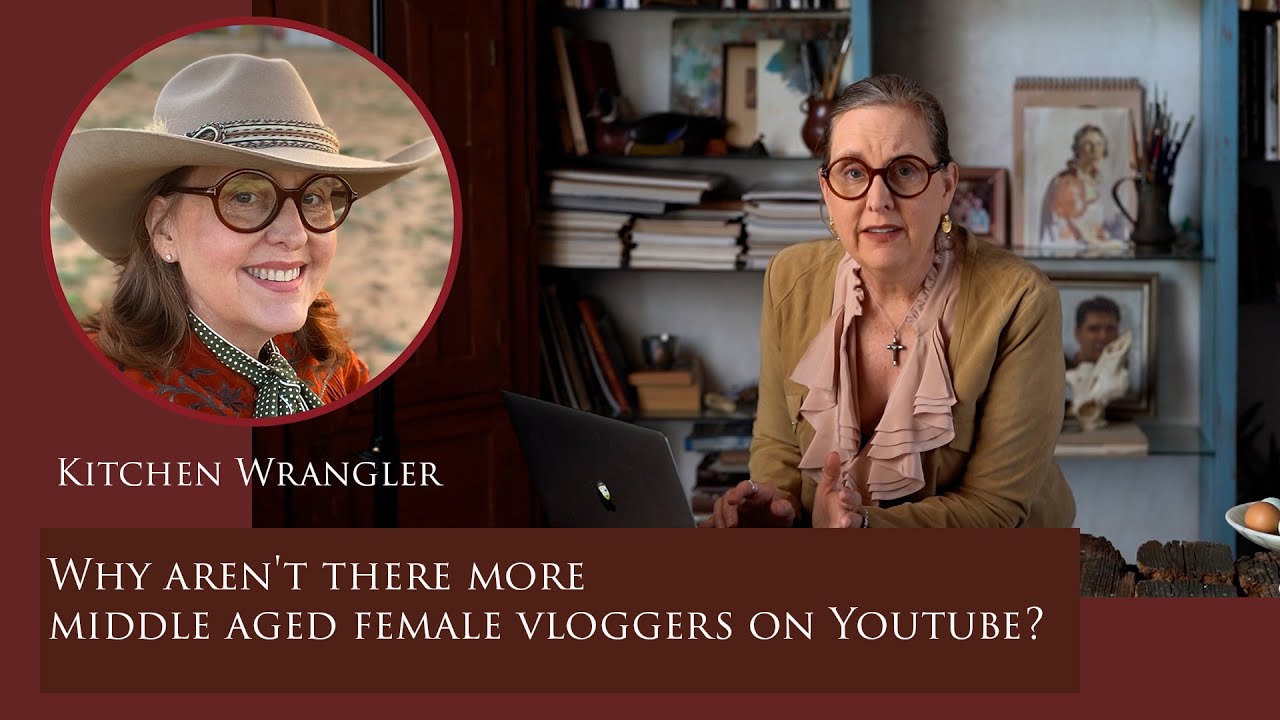 Why aren't there more middle aged female vloggers on Youtube?