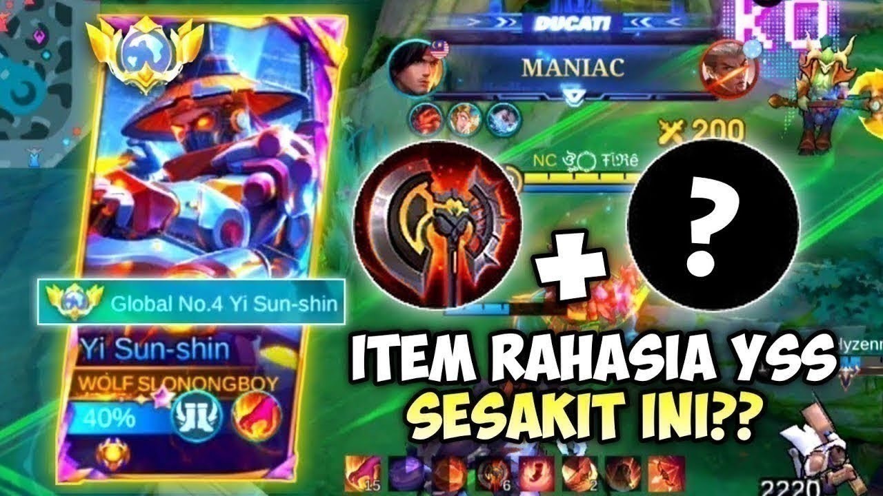 TAKUT KETEMU EUDORA NATALIA?! ITEM RAHASIA TOP GLOBAL YSS SOLO RANK CARA CEPAT ROTASI FARMING YSS