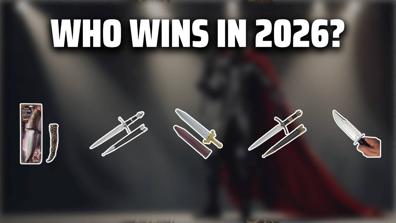 The Top 5 Best Plastic Dagger in 2026 - Must Watch Before Buying!