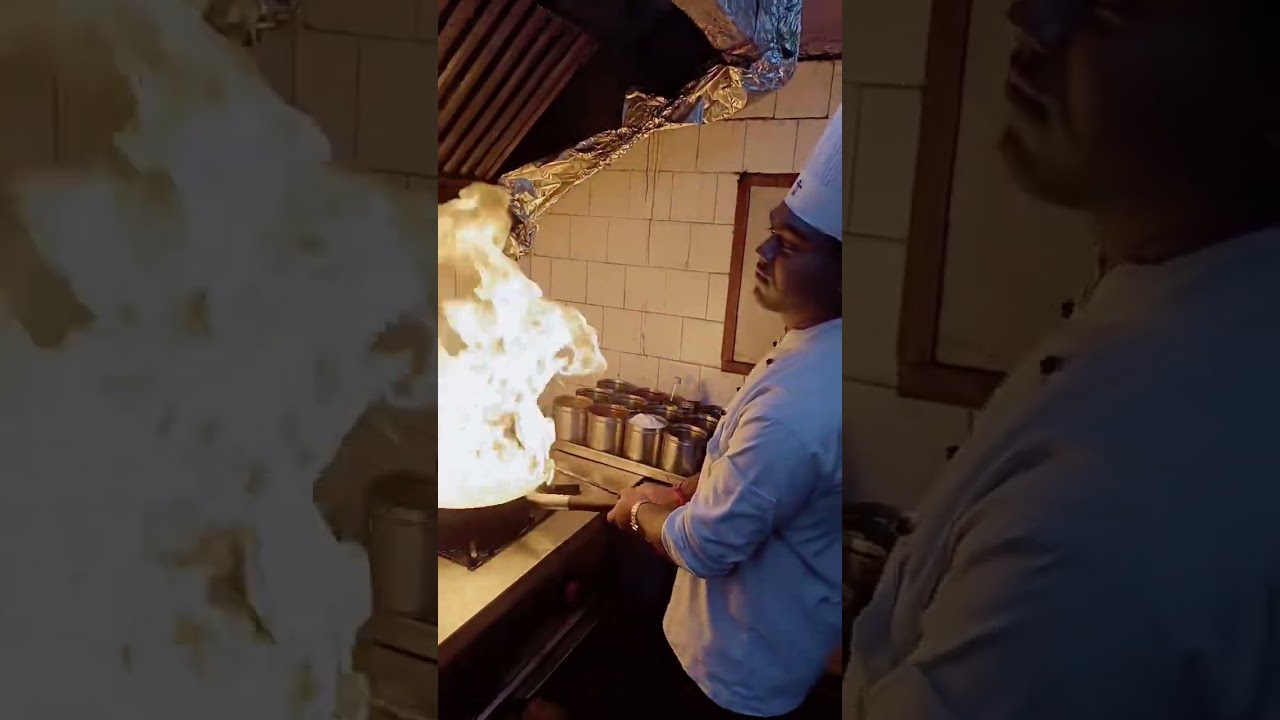 WHEN DOES OIL CATCH FIRE 🔥🔥🔥2023 #WOK #FIRE          #shortvideo #youtubeshort #howtomake
