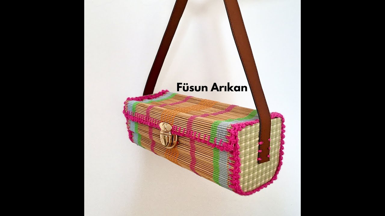 AMERİKAN SERVİSTEN KUTU / ÇANTA YAPIMI (HOW TO MAKE A PLACEMAT PURSE)