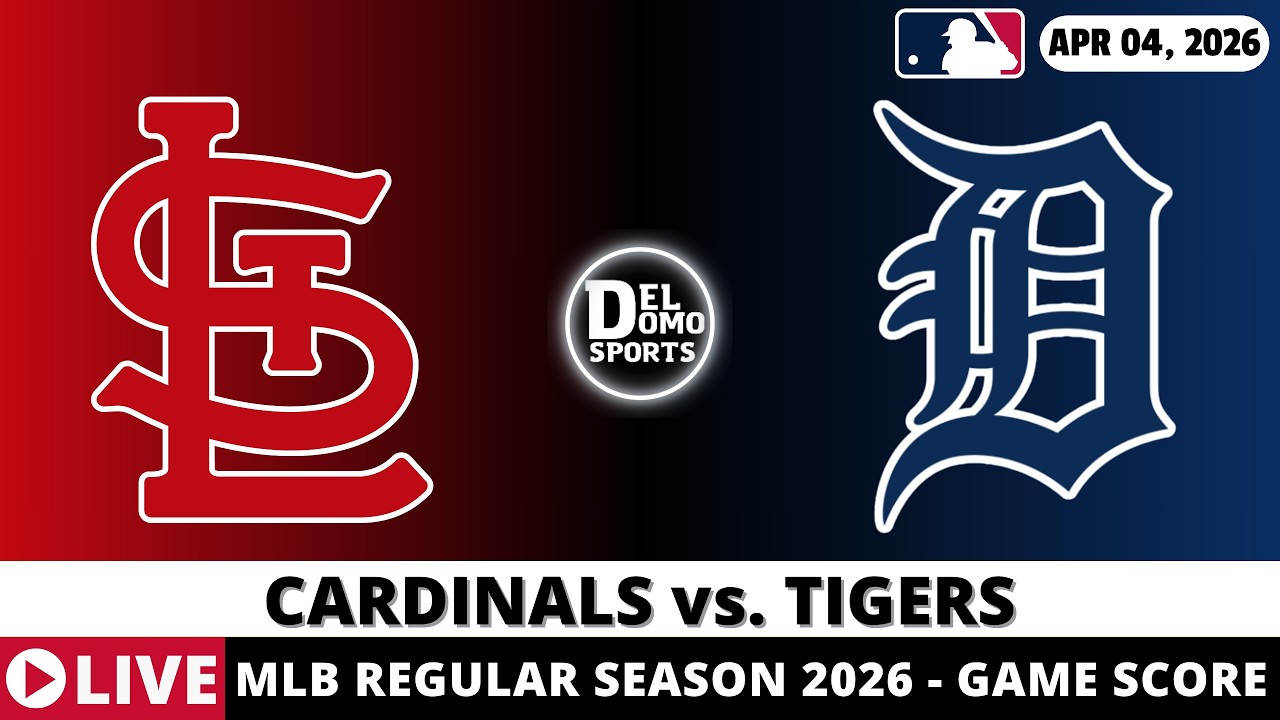 ST LOUIS CARDINALS VS DETROIT TIGERS ⚾️ MLB Game Score Radio Play-by-Play