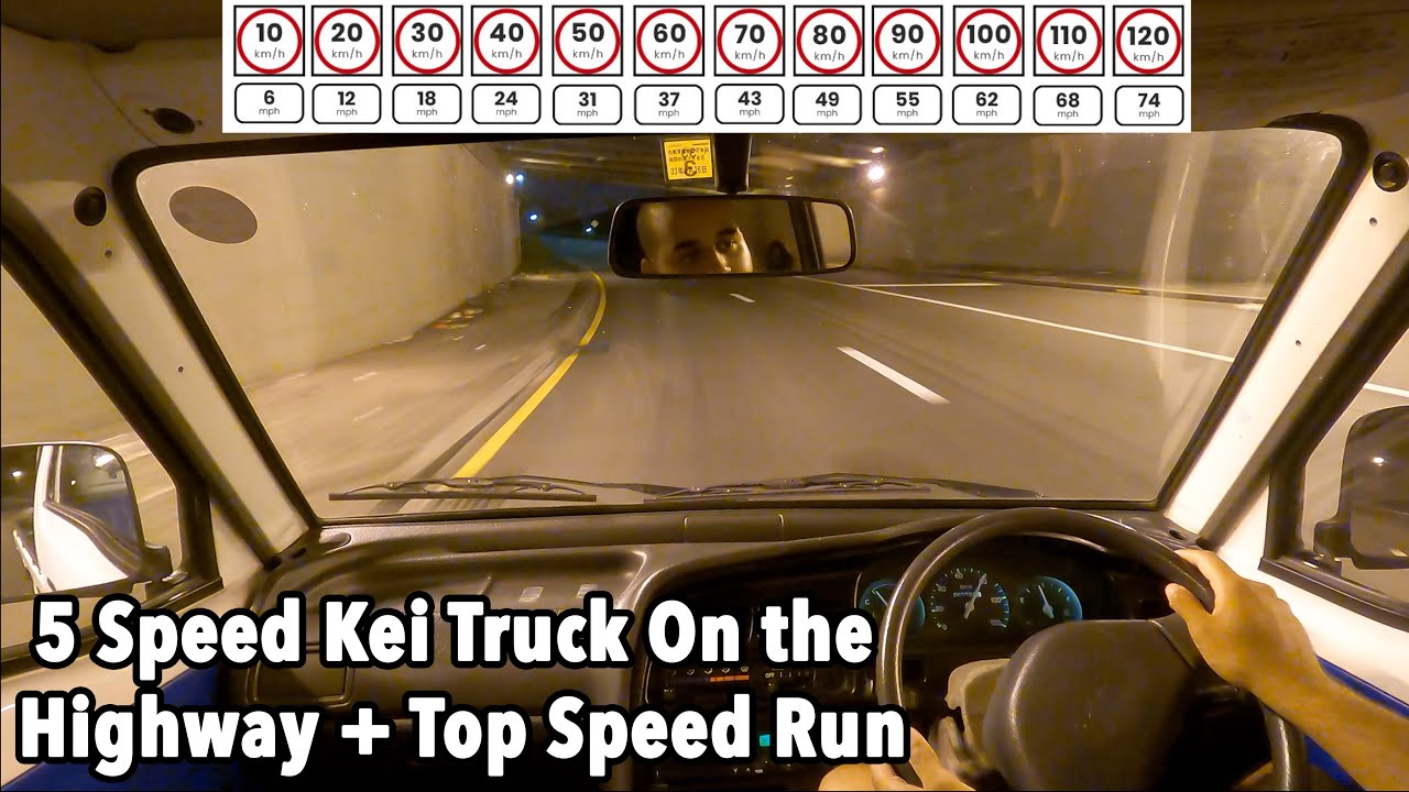 Kei Truck POV Highway Drive Part 2 (Suzuki Carry)