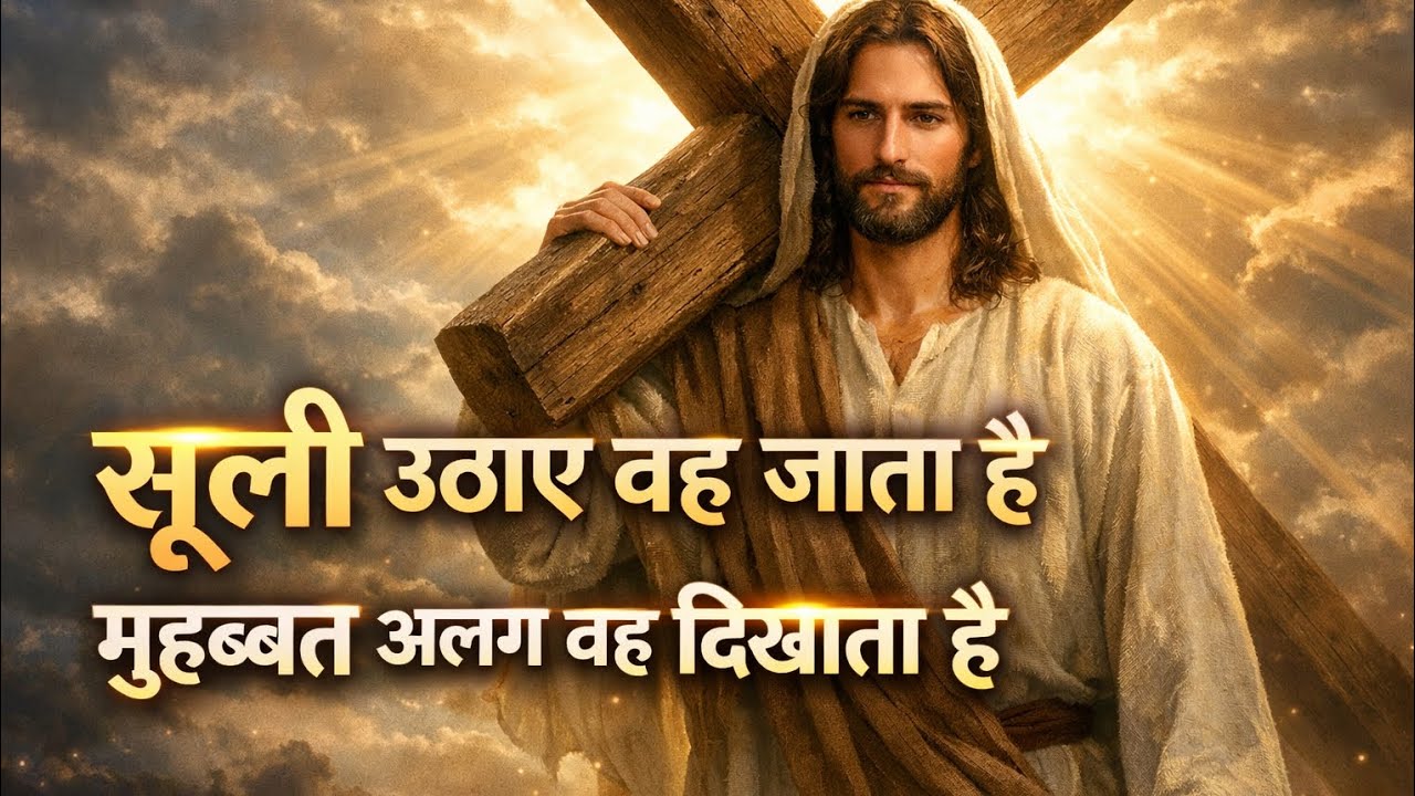 सूली उठाए वह जाता है | Heart Touching Jesus Masih Song | Hindi Christian Song