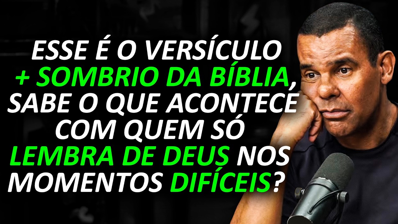 A MAIOR MALDI&Ccedil;&Atilde;O do SER HUMANO: O VERS&Iacute;CULO + ASSUSTADOR da B&Iacute;BLIA [com RODRIGO SILVA]