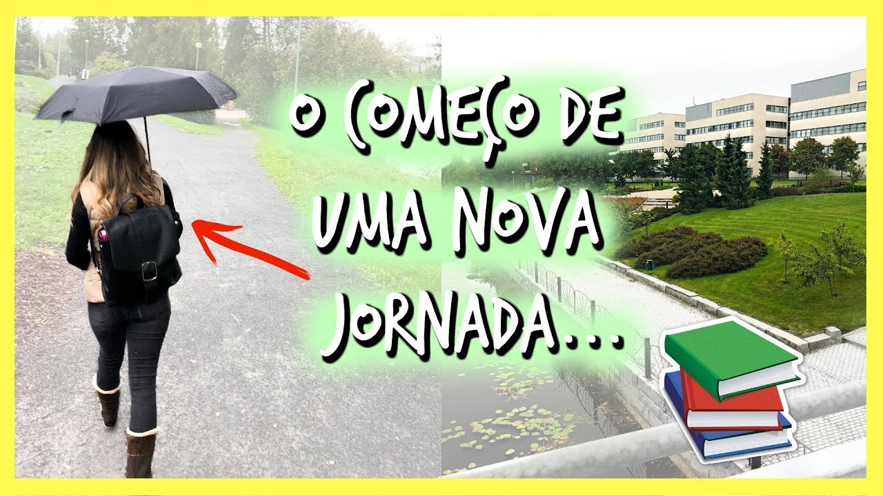 Meu 1º dia de AULAS na FACULDADE FINLANDESA 🇫🇮