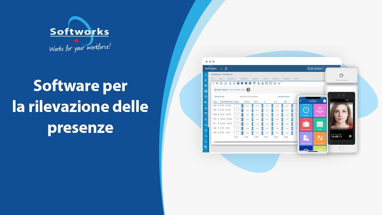Softworks - Software per la rilevazione delle presenze