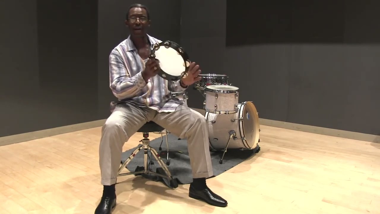 Herlin Riley - 2 Ways to Play Tambourine
