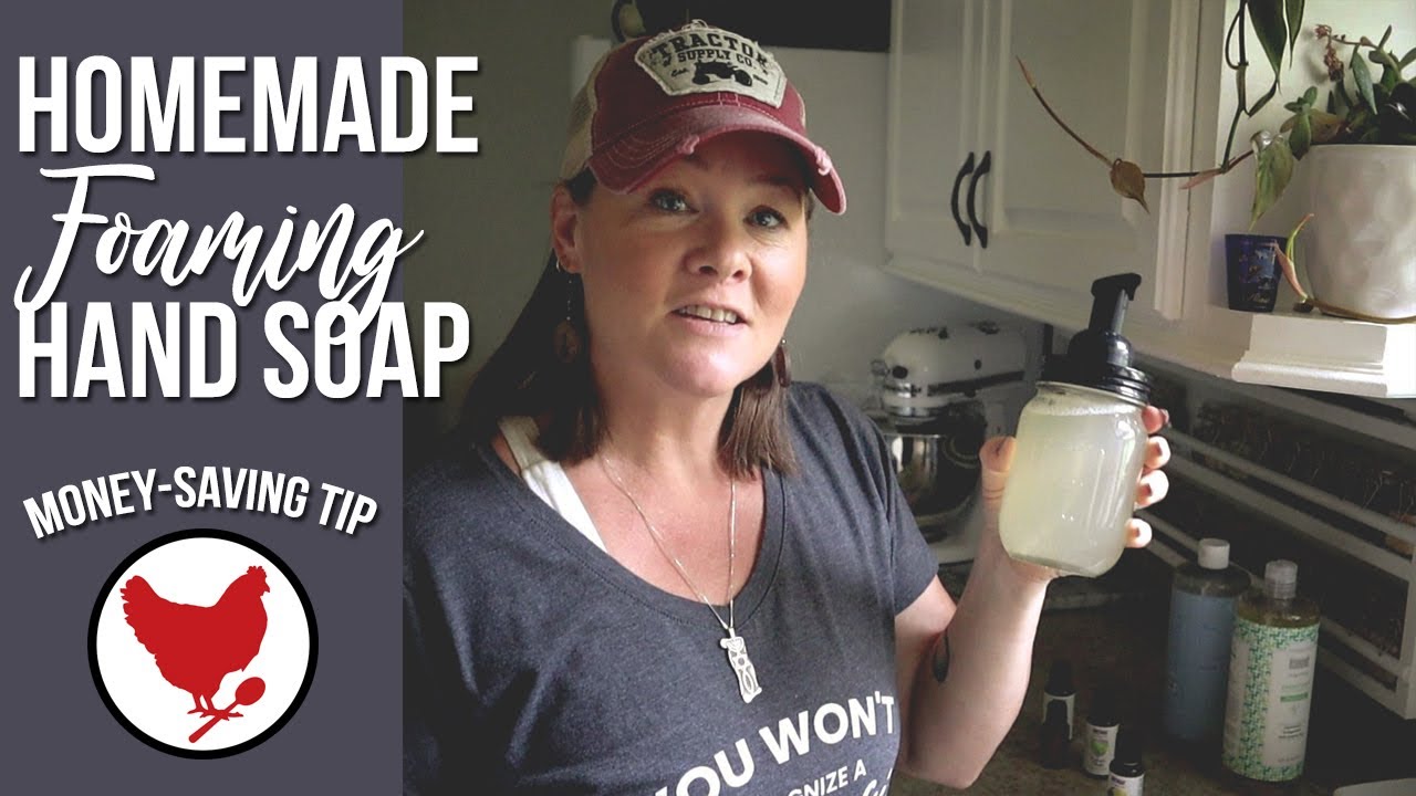 HOW TO MAKE FOAMING HAND SOAP | Custom Fragrance - Save Money
