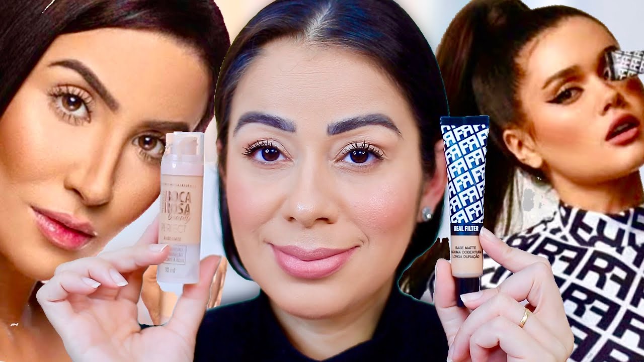 Base da Franciny x Base Boca Rosa Beauty | Batalha de bases