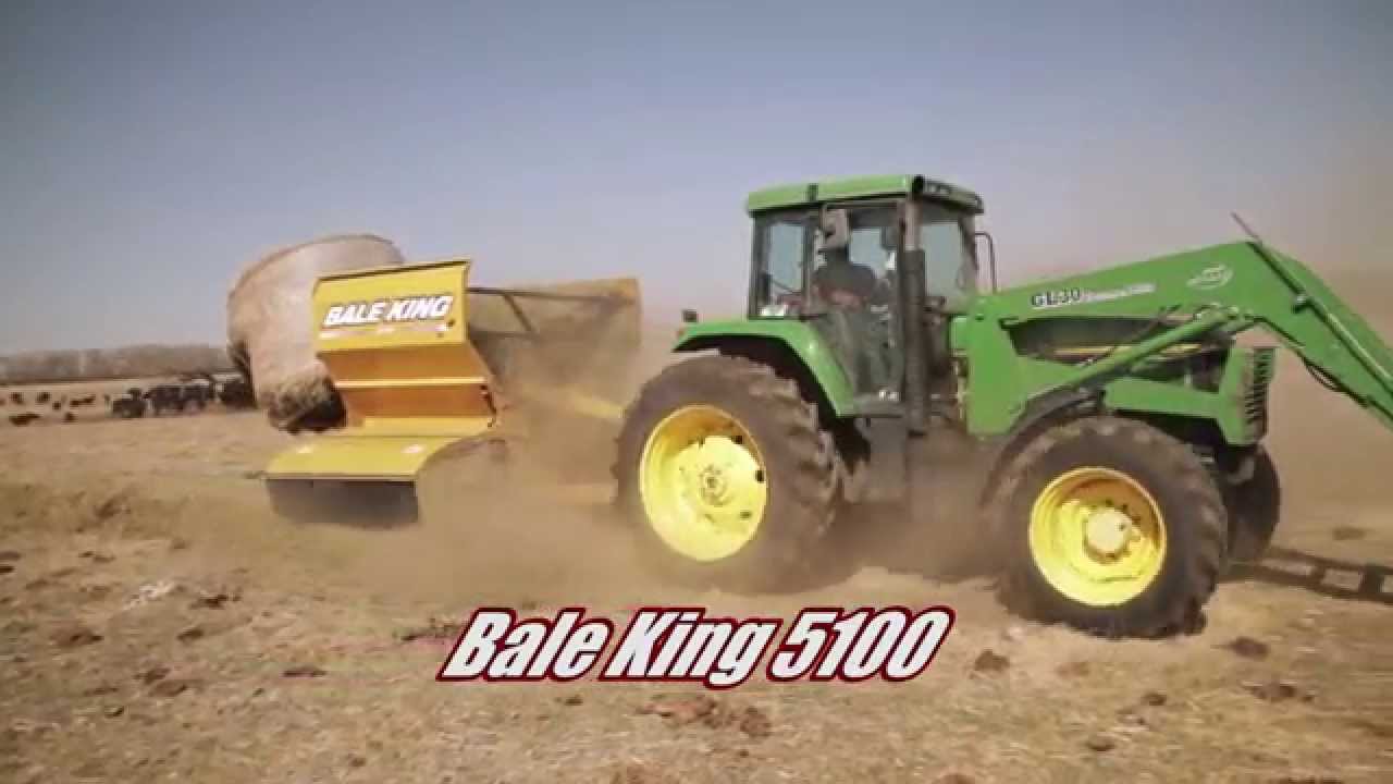 Bale King 5100, 6105 & 8100 Bale Processors