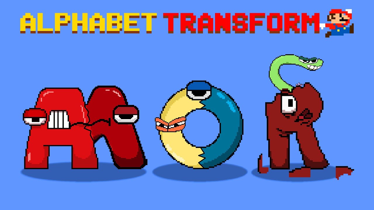Alphabet Lore (A - Z...) But Something is WEIRD #3 - ALL Alphabet Lore Meme | GM Animation