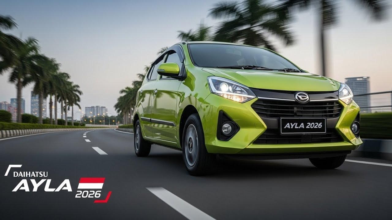 Daihatsu Ayla 2026: City Car Modern, Irit BBM, dan Harga Terjangkau
