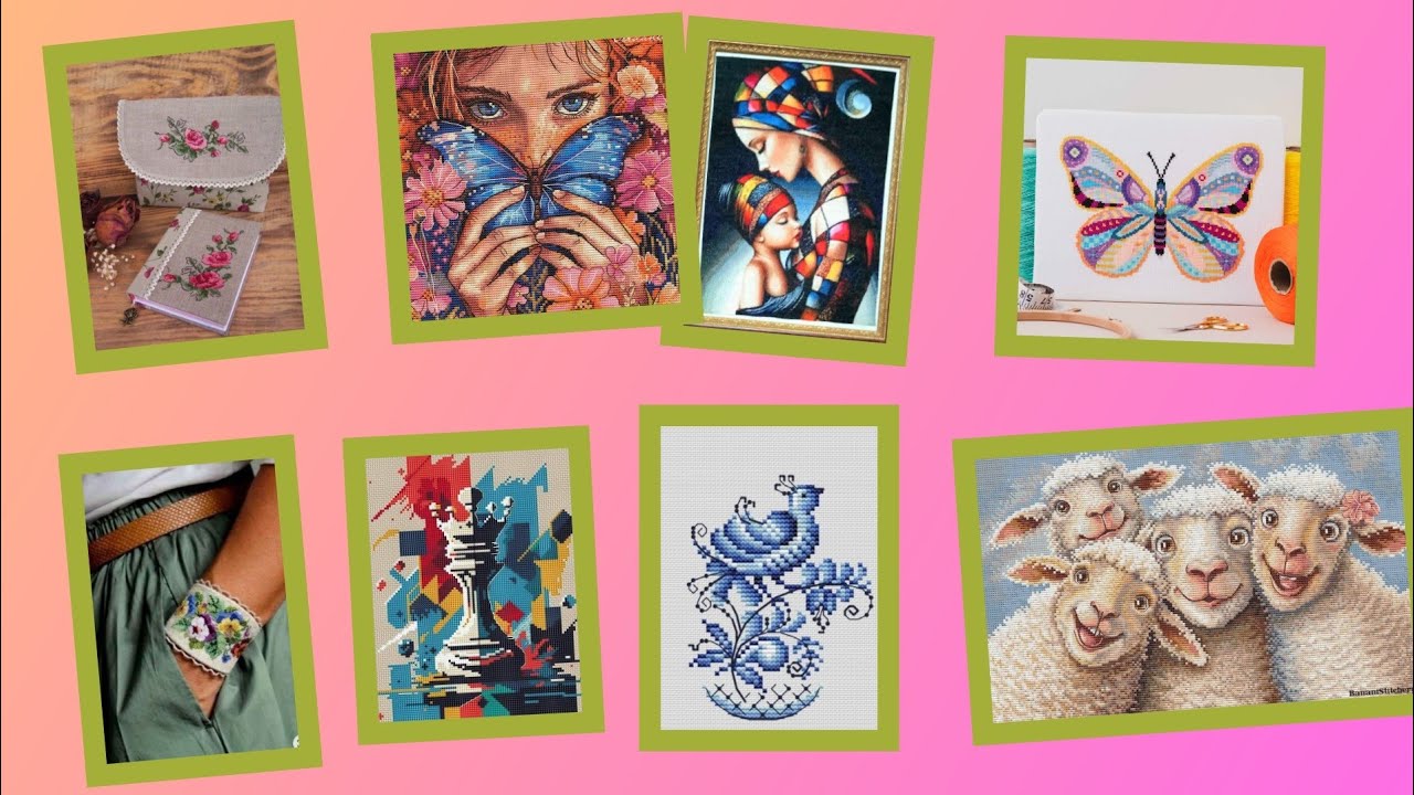 Stunning and cute cross stitch design ideas