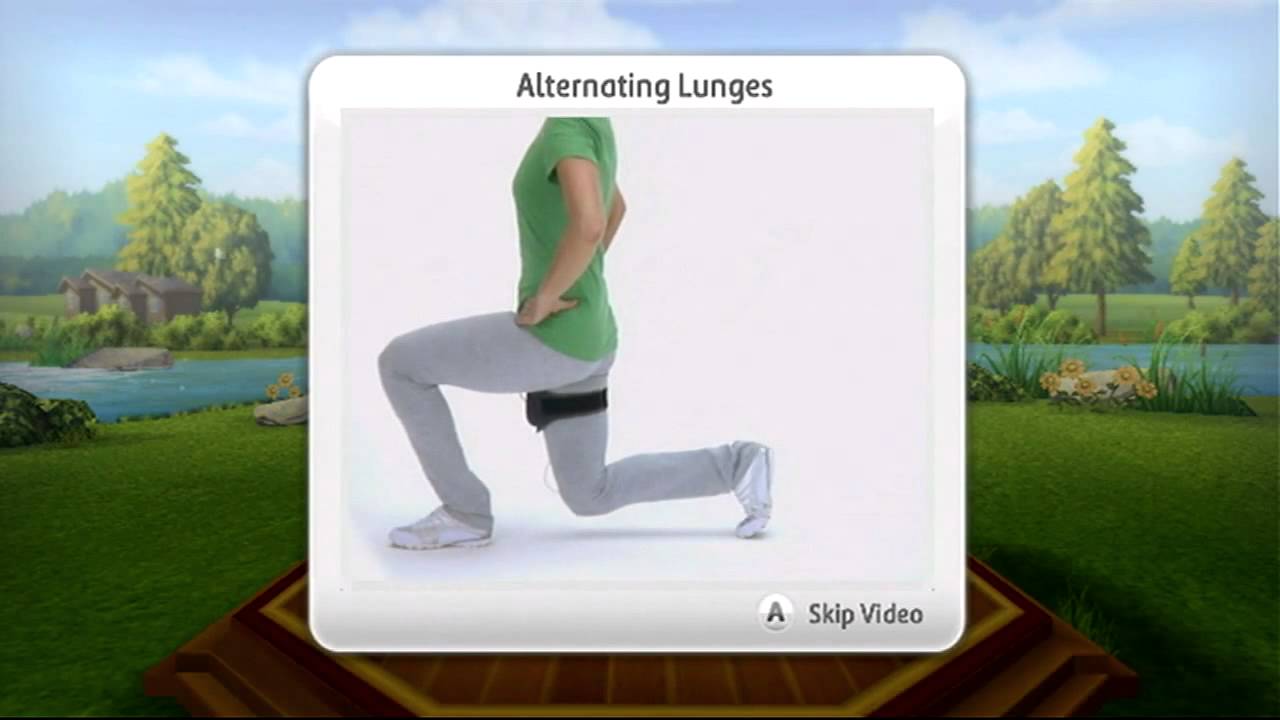 Virtual Wii Fitness Trainer&mdash;EA Active