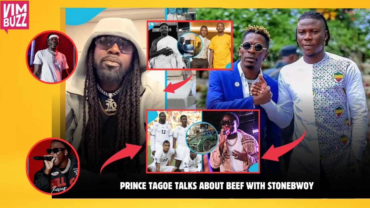 Shatta Wale Made Me Help Stonebwoy - Prince Tagoe SPEAKS On B&pound;&pound;f With Stonebwoy; Praise Shatta Wale