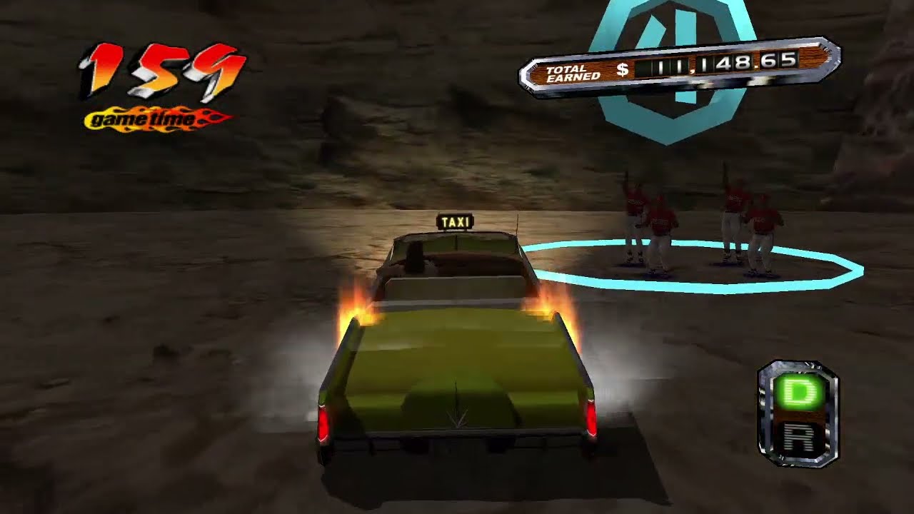 Crazy Taxi 3 - $210,194.38 Glitter Oasis (Iceman, default difficulty)