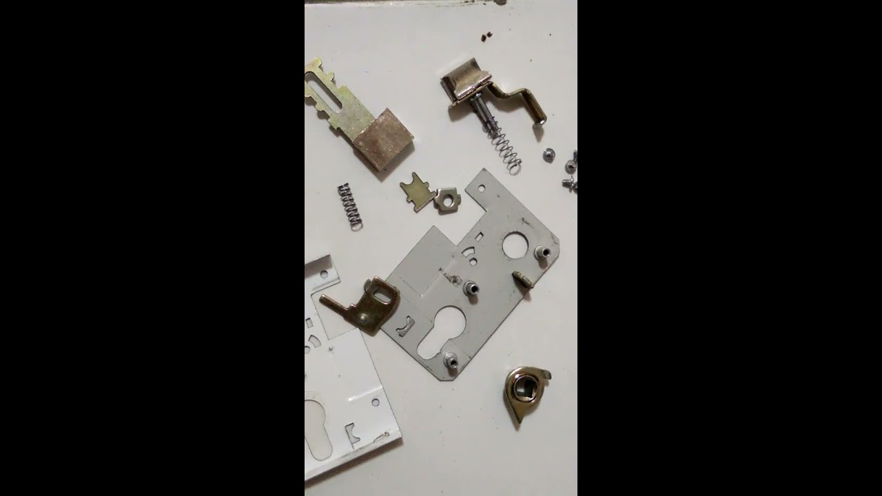 Cara merakit mortise lock part1
