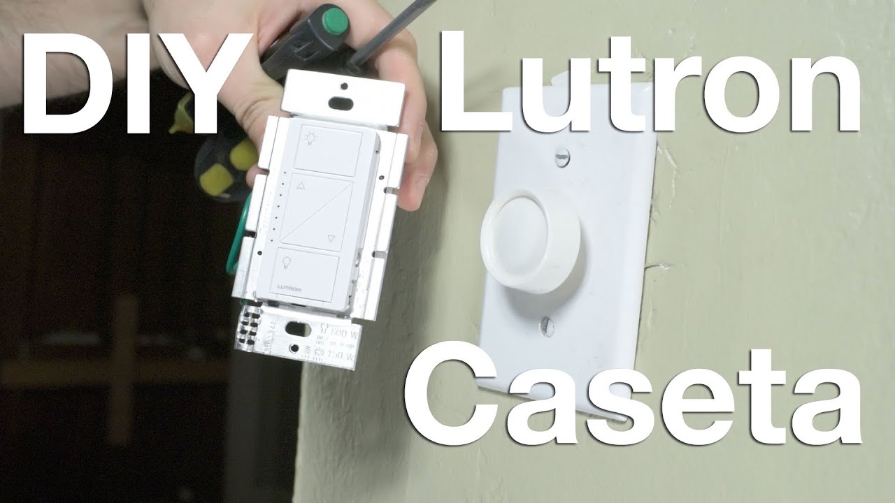 Lutron Caseta Dimmer Installation for a Beginner