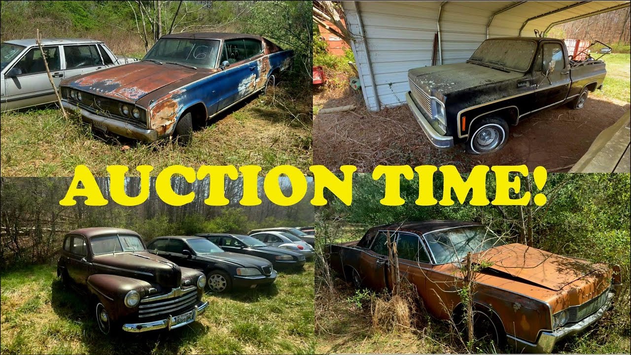 Exclusive access to estate auction of old cars, trucks, tractors, tools, and more!