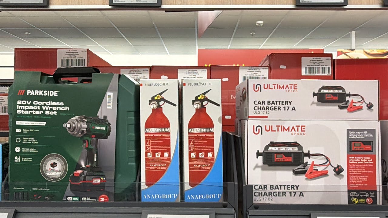 Lidl New Parkside Equipment + Ultimate Speed Collection | 02/11/2025
