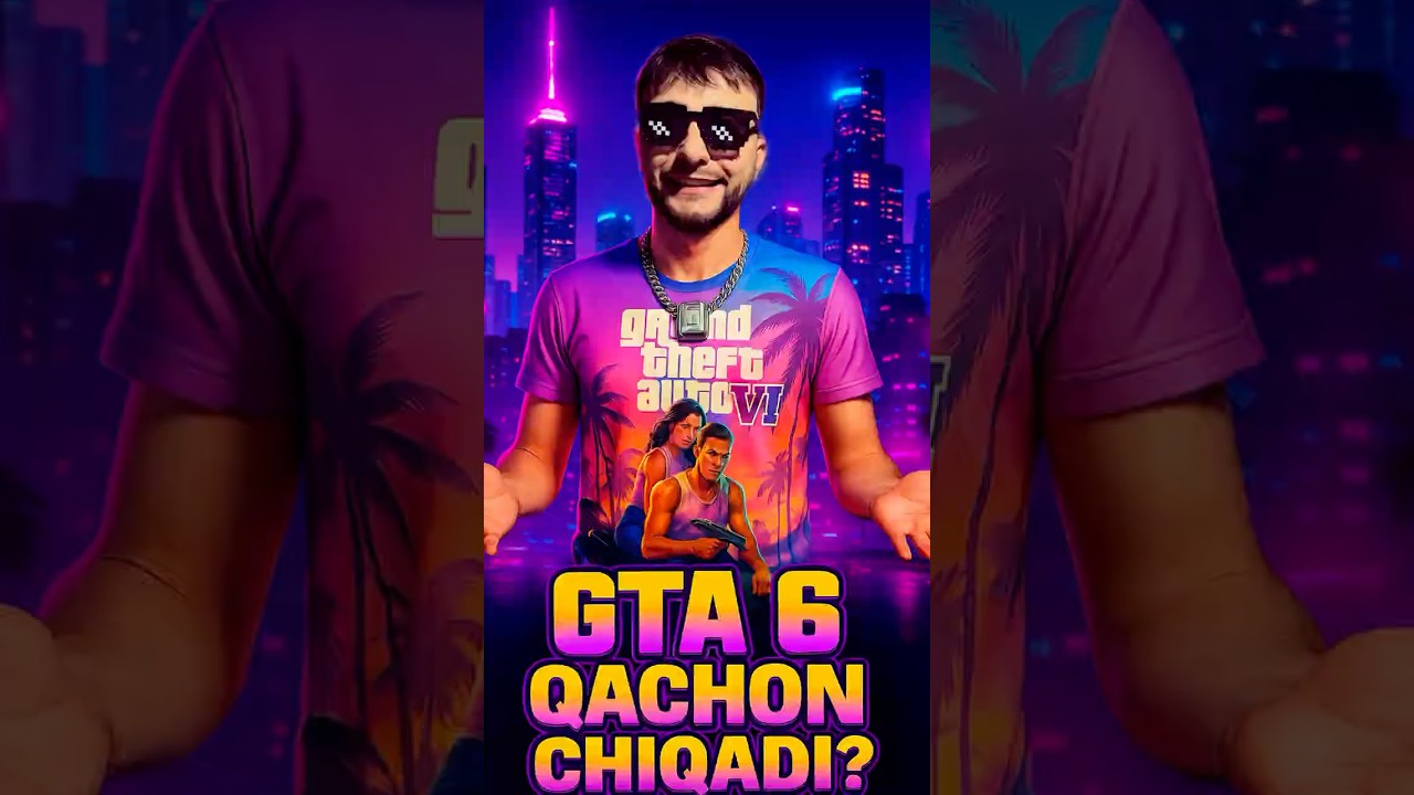 GTA 6 rasmiy ravishda 2026-yil 26-may kuni chiqadi