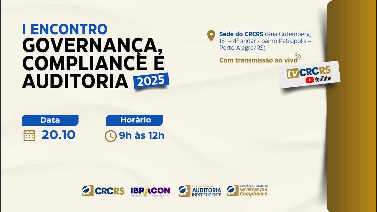 I Encontro de Governança, Compliance e Auditoria - 2025