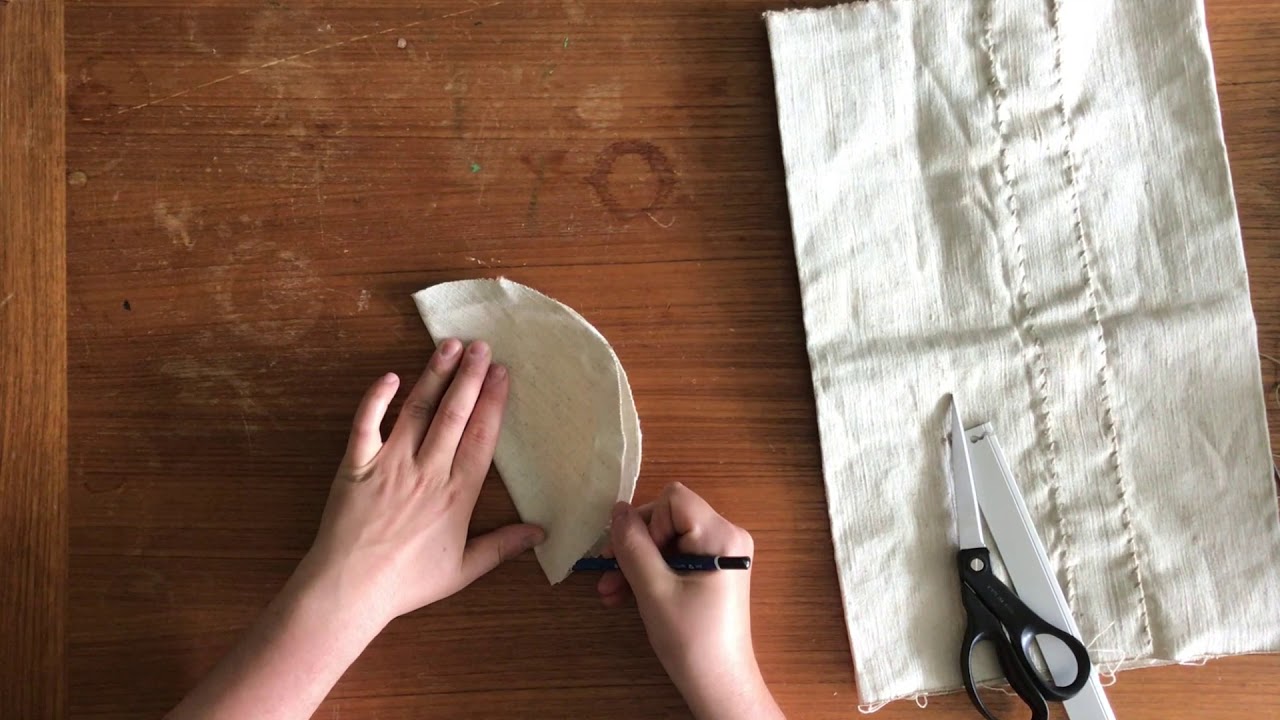 Pressing seams and marking
