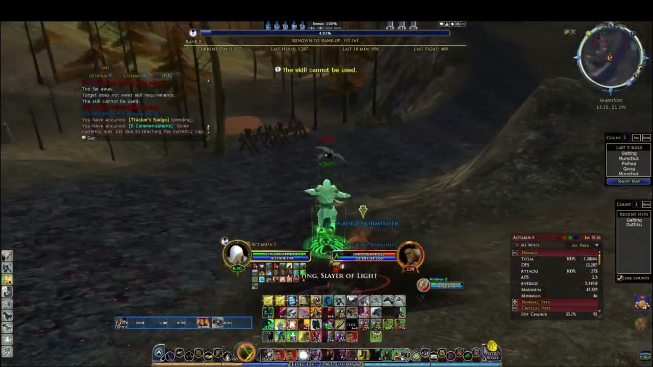 Lotro PvP Scaled Burglar U37