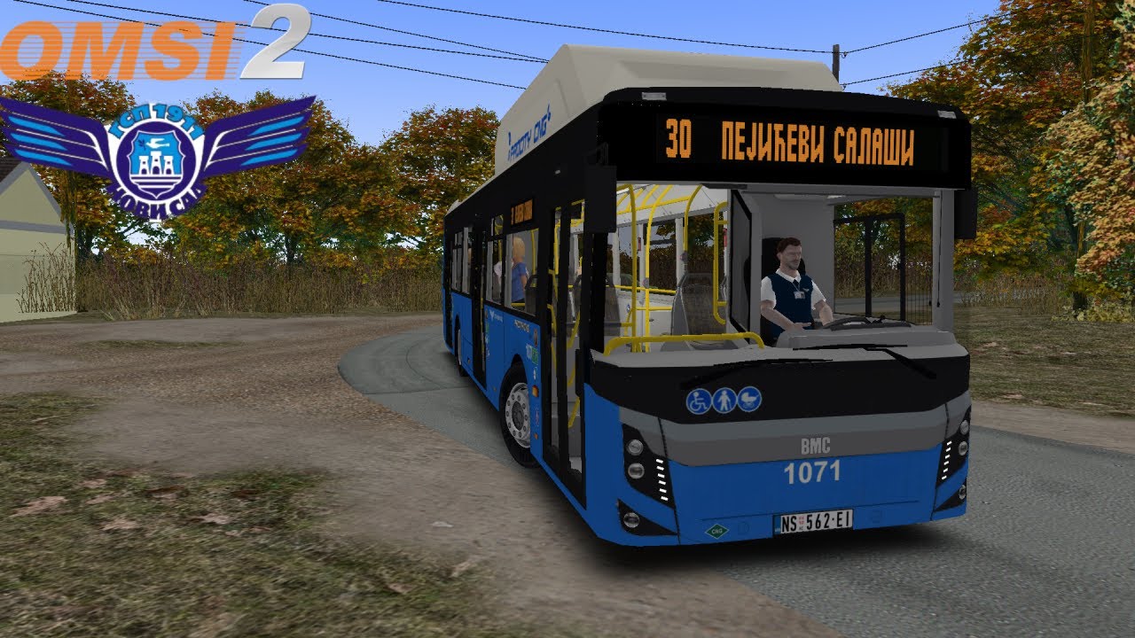 Omsi 2 - Novi Sad - Line 30  - Bmc Procity 12 CNG