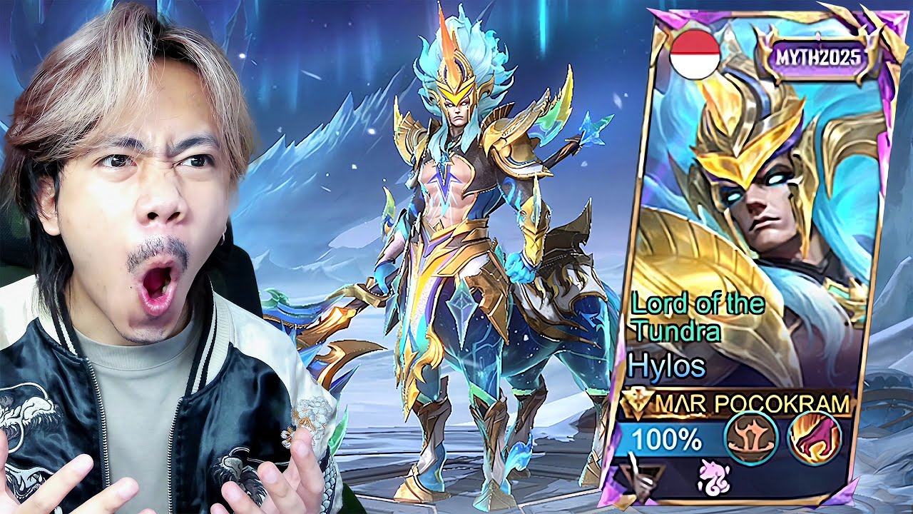 REVIEW SKIN MYTHIC HYLOS GRATIS DARI MOONTON - Mobile legends