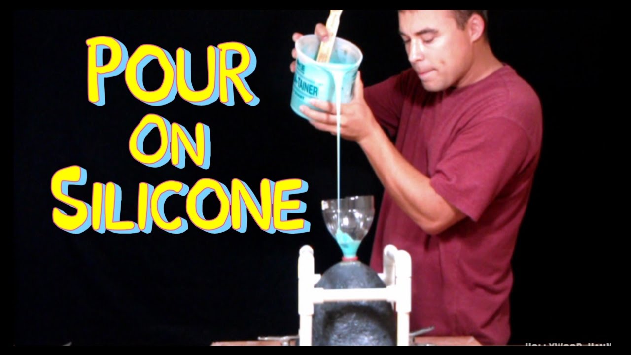 Mold Making Techniques - Silicone Rubber Cavity Pour In Skull Mold (Pt.4)