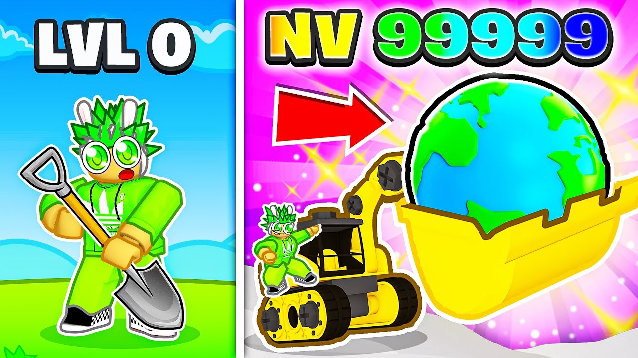 ich KAUFE ein 5000 ROBUX BAGGER in Roblox!