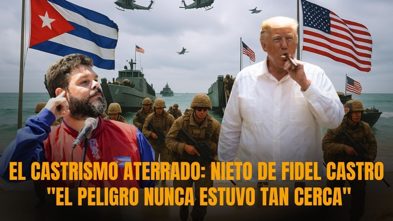 EL CASTRISMO ATERRADO: Nieto de Fidel Castro, 