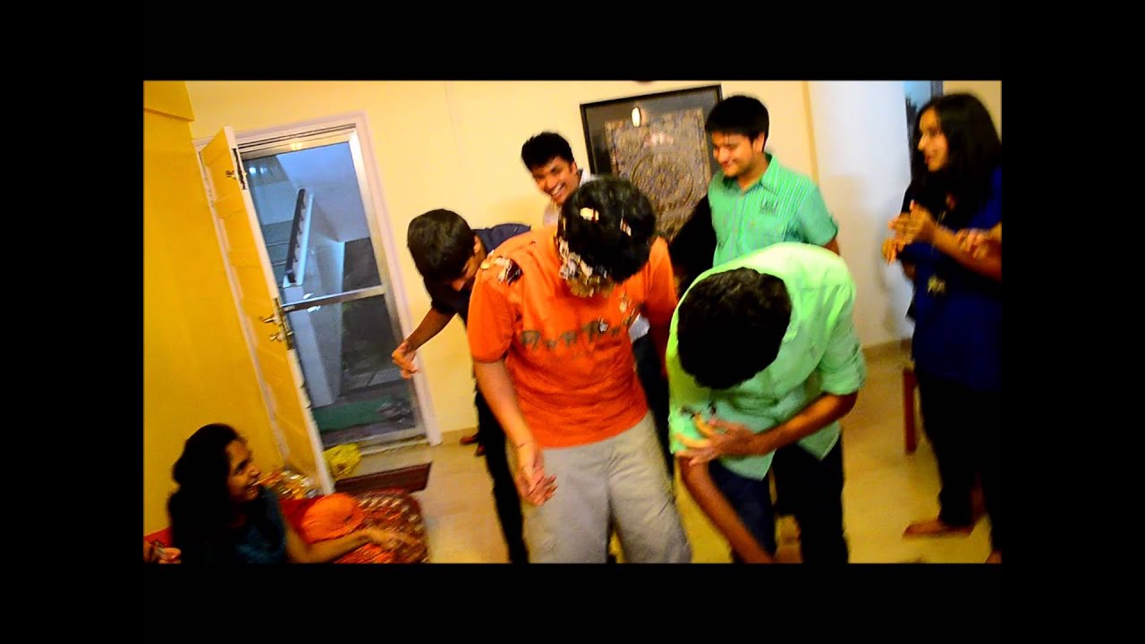 Aayush's Birthday Face Smash
