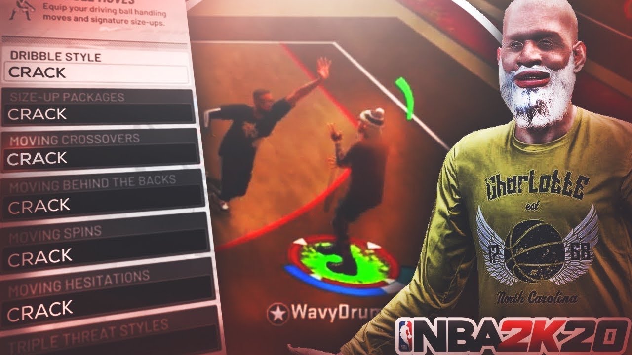 gman gave me the best dribble moves and i did this on nba 2k20...