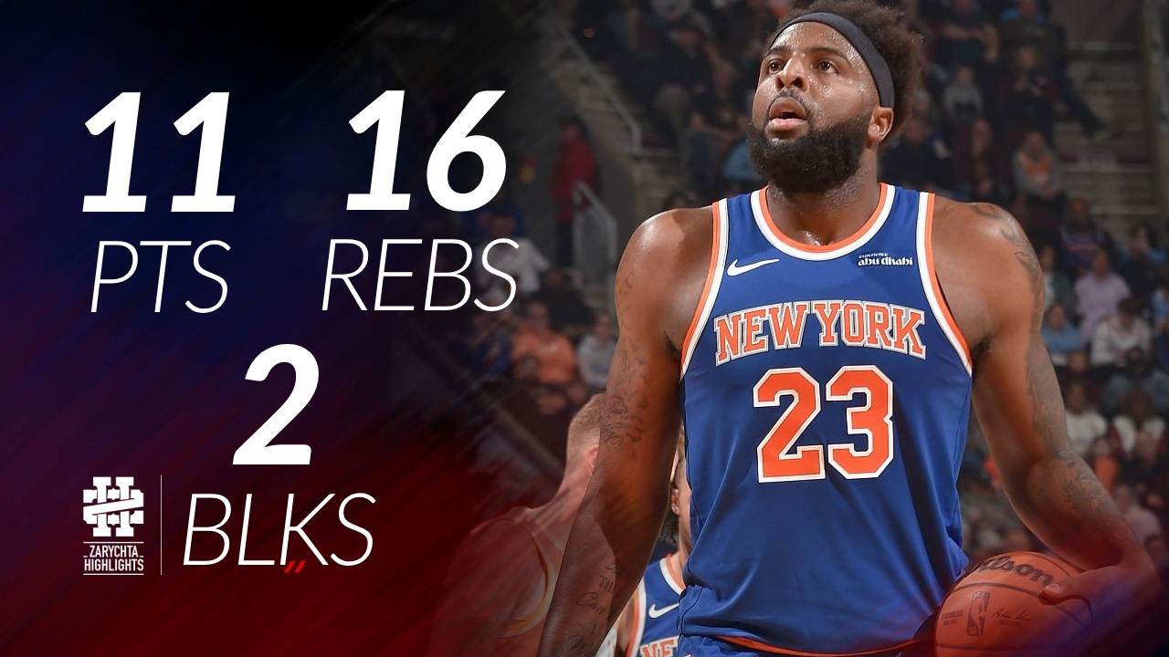 Mitchell Robinson 11 pts 16 rebs 2 blks vs Thunder 25/26 season