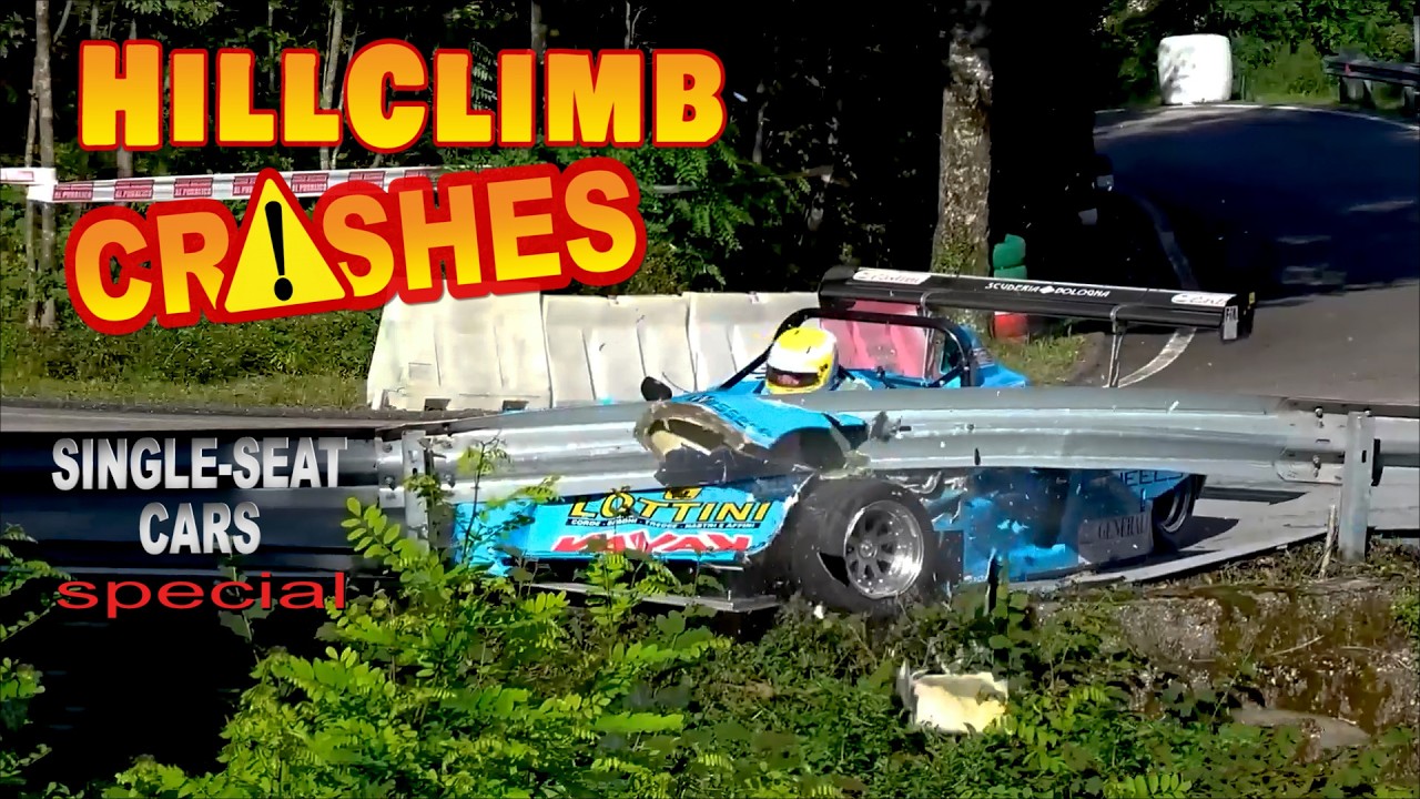 💥SINGLE-SEAT CARS Special Vol2💥HILLCLLIMB CRASH & FAIL compilation