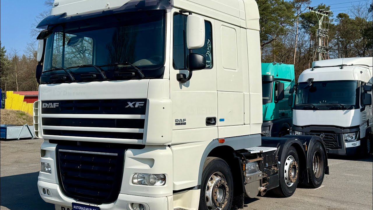 DAF XF SC 105.510 ATe 6x2 RETARDÉR 2012