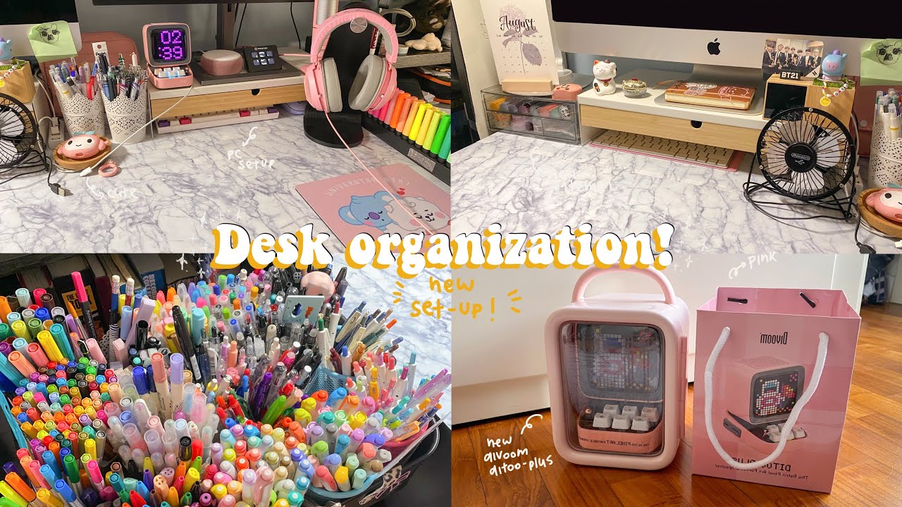 DESK ORGANIZATION ~ Organizziamo la mia scrivania