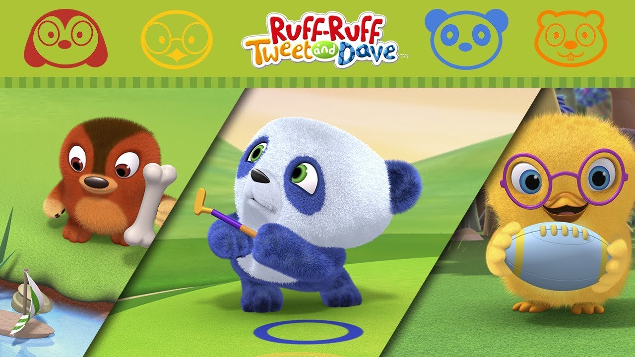 Ruff-Ruff, Tweet and Dave Compilation | A Mini Golf Adventure AND MORE | Cartoons for Children
