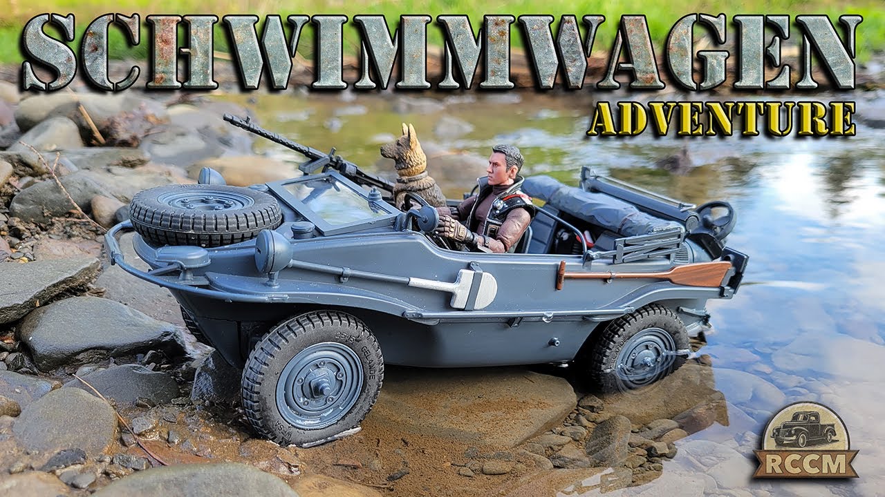 Schwimmwagen T166 Water & Land RC!! The newest 1/16 RC from Torro. How does it perform... See it go!