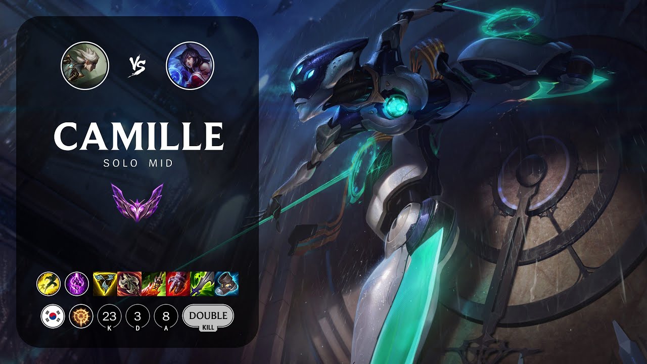 Camille Mid vs Ahri - KR Master Patch 14.8