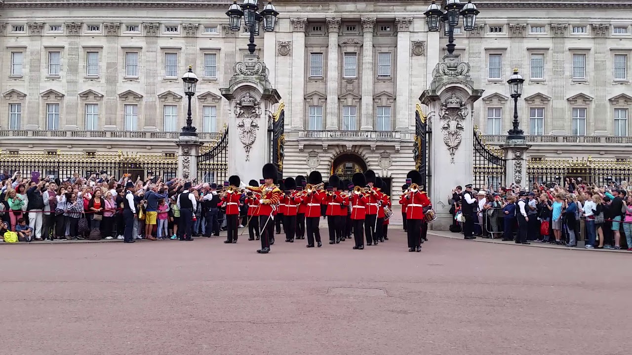 런던버킹엄궁전 근위병교대식LONDON Royal Guard alternating expression
